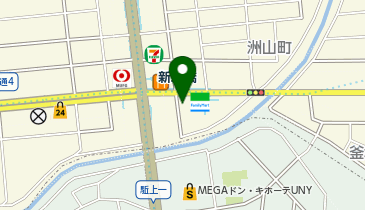 モスバーガー新瑞店の地図画像