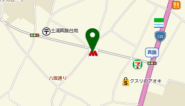 モスバーガー土浦真鍋店の地図画像