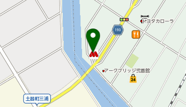 モスバーガー宇多津店の地図画像