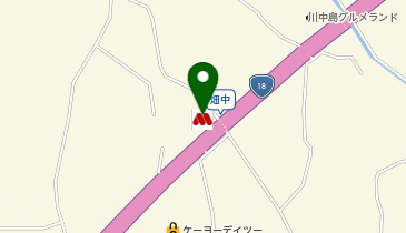 モスバーガー川中島店の地図画像