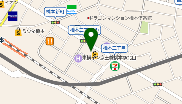 モスバーガー橋本3丁目店の地図画像