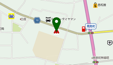 モスバーガー南相馬店の地図画像