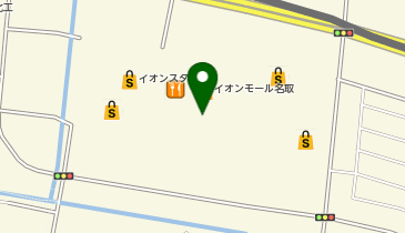 モスバーガーイオンモール名取店の地図画像