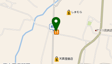 モスバーガー甲州塩山店の地図画像