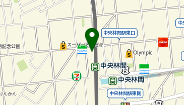 モスバーガー中央林間北口店の地図画像