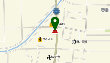 モスバーガー一宮開明店の地図画像