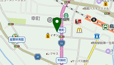 モスバーガーイオン鳥取店の地図画像