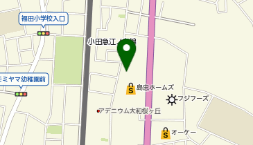 モスバーガー島忠大和店の地図画像