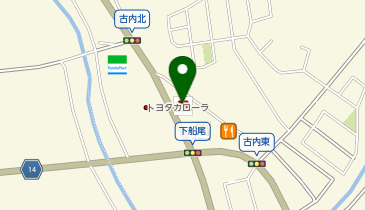 モスバーガーいわき湯本店の地図画像