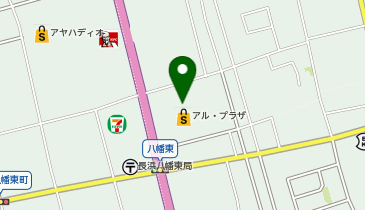 モスバーガーアルプラザ長浜店の地図画像