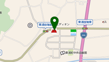 モスバーガー東浦店の地図画像