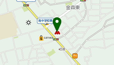 モスバーガー町田金森店の地図画像