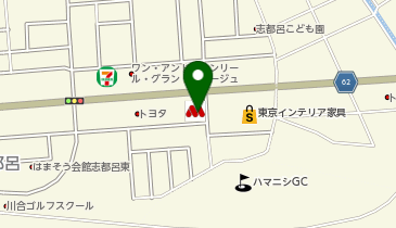 モスバーガー浜松志都呂店の地図画像