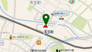 モスバーガー横浜天王町店の地図画像