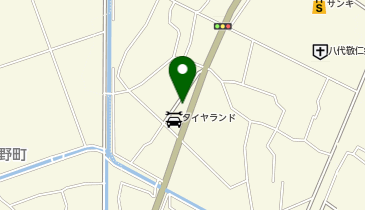 モスバーガー八代あまがえ通り店の地図画像