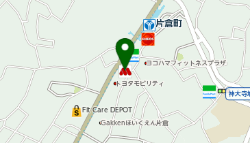 モスバーガーヨコハマ片倉町店の地図画像