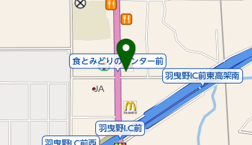 モスバーガー羽曳野西浦店の地図画像