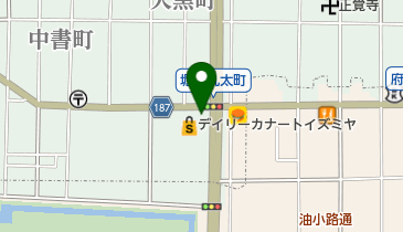 モスバーガーイズミヤ堀川丸太町店の地図画像