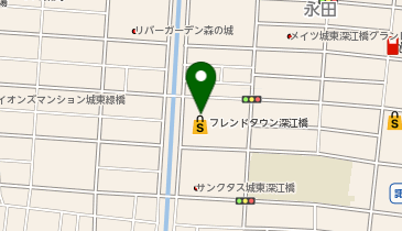 モスバーガーフレンドタウン深江橋店の地図画像