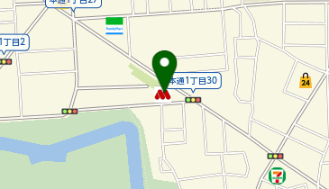 モスバーガー函館本通一丁目店の地図画像