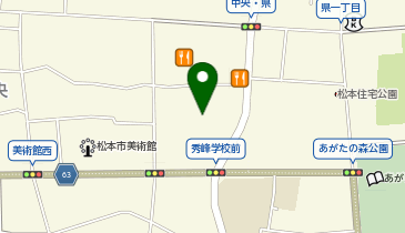 モスバーガーイオンモール松本店の地図画像