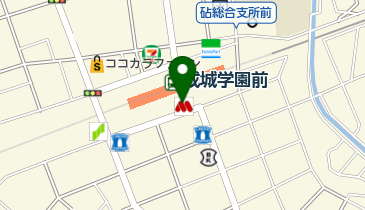 モスバーガー成城学園前店の地図画像