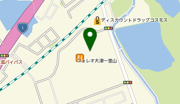 モスバーガーフォレオ大津一里山店の地図画像