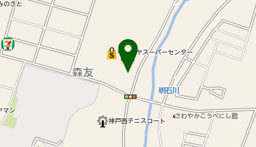 モスバーガーイズミヤ神戸玉津店の地図画像