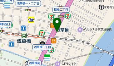 モスバーガー浅草橋駅前店の地図画像