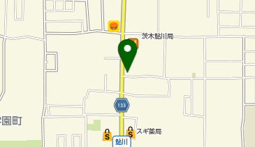 モスバーガー茨木鮎川店の地図画像