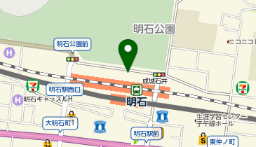 モスバーガーピオレ明石店の地図画像