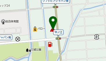 モスバーガー大垣東店の地図画像