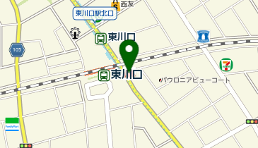 モスバーガー東川口駅前店の地図画像