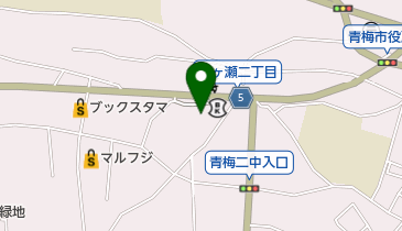 ミスタータイヤマン 青梅店の地図画像