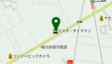 ミスタータイヤマン クライト船橋の地図画像