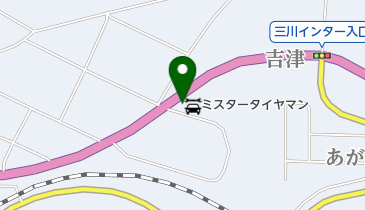 ミスタータイヤマン 三川の地図画像