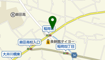 (株)山本ゴム島田店の地図画像