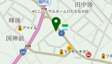 ひらとタイヤサービスの地図画像