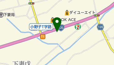 フルハシタイヤ下妻店の地図画像