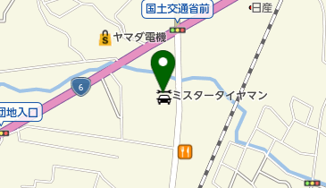 ミスタータイヤマン 水上の地図画像