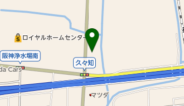 塚口タイヤ(株)の地図画像