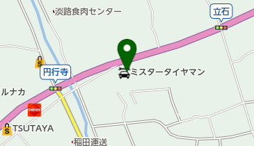 ミスタータイヤマン 金崎南あわじ店の地図画像