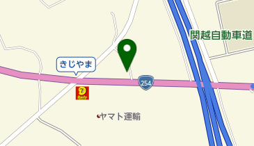 レーシングサービス間山の地図画像