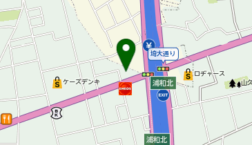 bond urawaの地図画像
