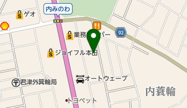 タイヤサービス千葉の地図画像