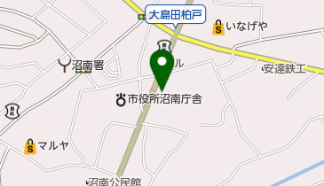 (有)沼南タイヤ商会・タイヤやの地図画像