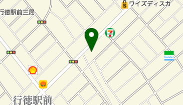(有)行徳タイヤショップの地図画像