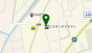 ミスタータイヤマン みのかもの地図画像