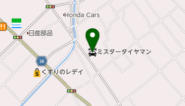 ミスタータイヤマン 今治店の地図画像