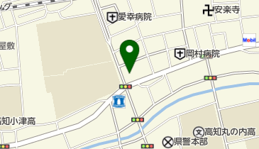 タイヤショップ高知の地図画像